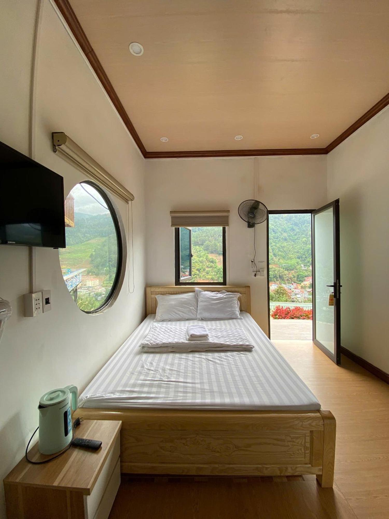 Hotel Nha Tren Doi - Windy Hill Mu Cang Chai Exterior foto